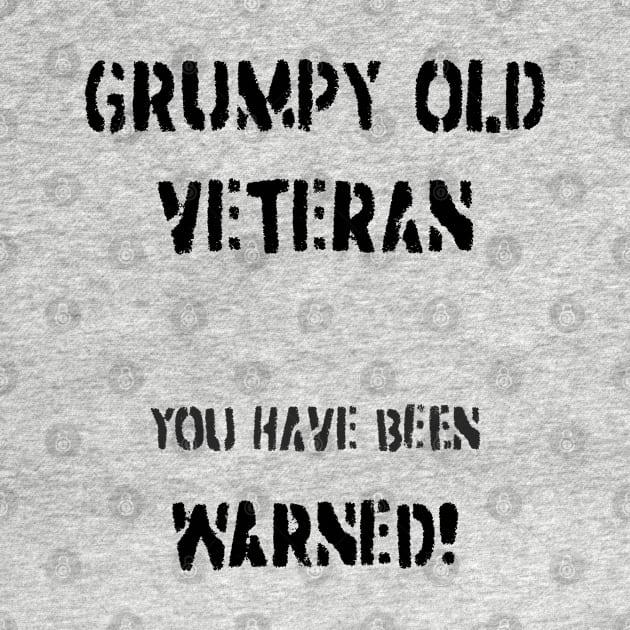 Grumpy Old Veteran by BearCaveDesigns